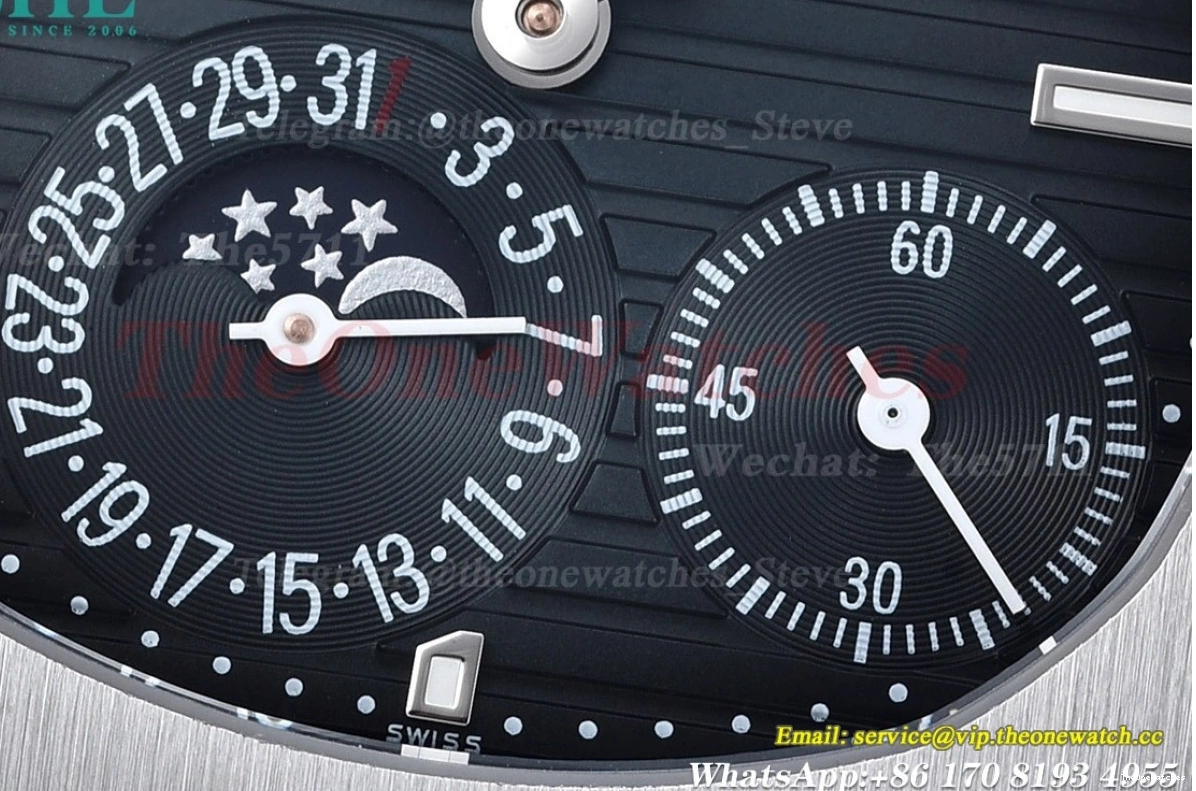 GRF 5712 SS 40mm Nautilus SS A240 Blue Stk 0324